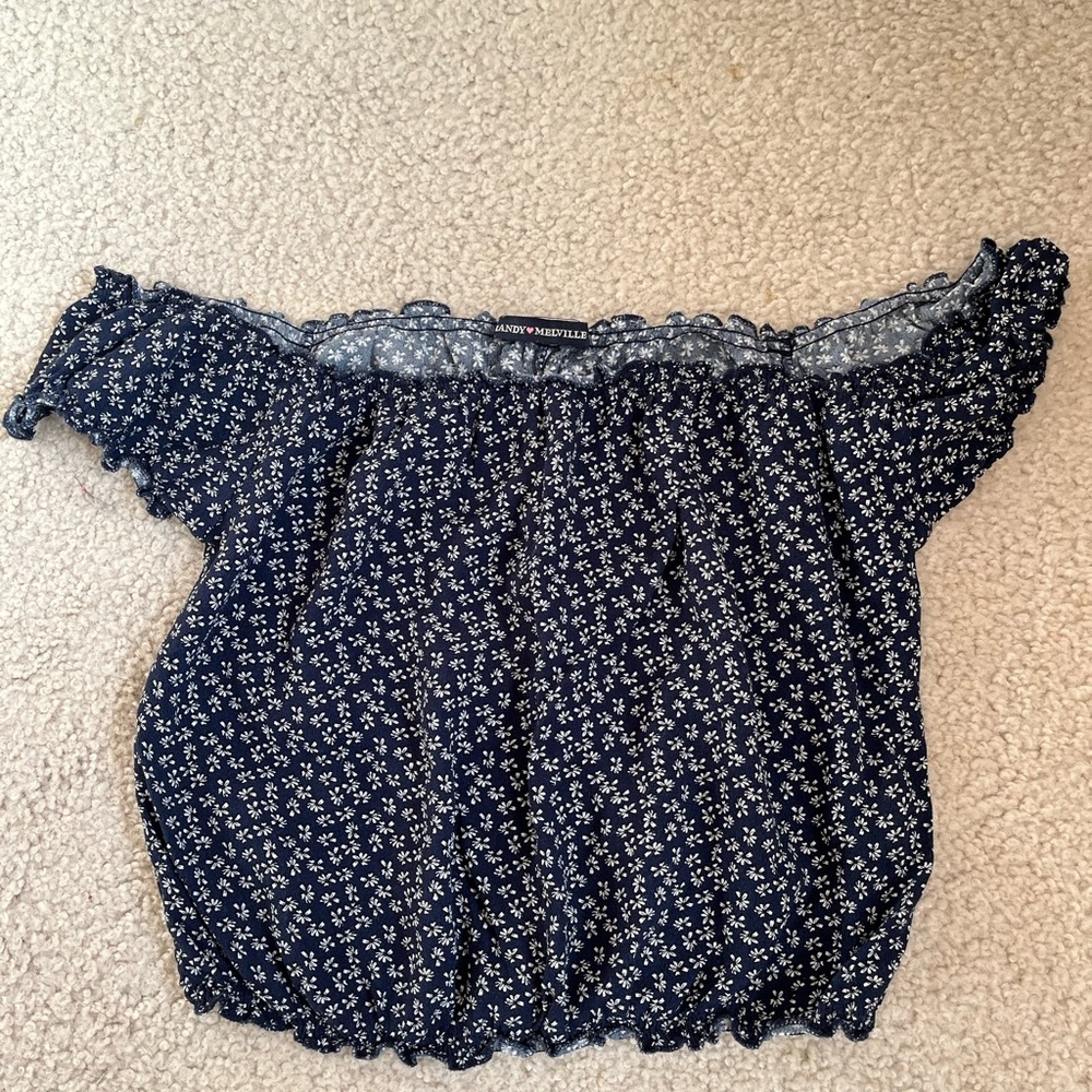 Brandy Melville Off Shoulder Top